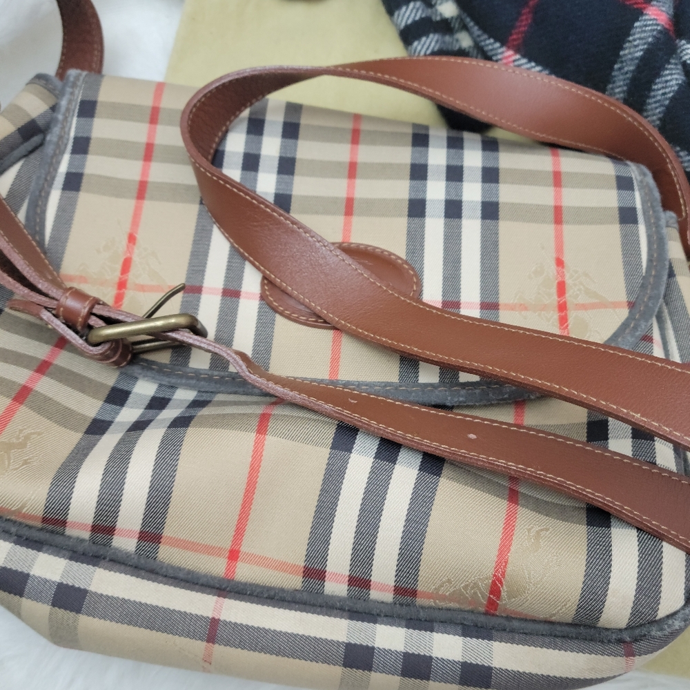 100% Authentic vintage Burberrys nova check crossbody bag - Picture 2 of 16